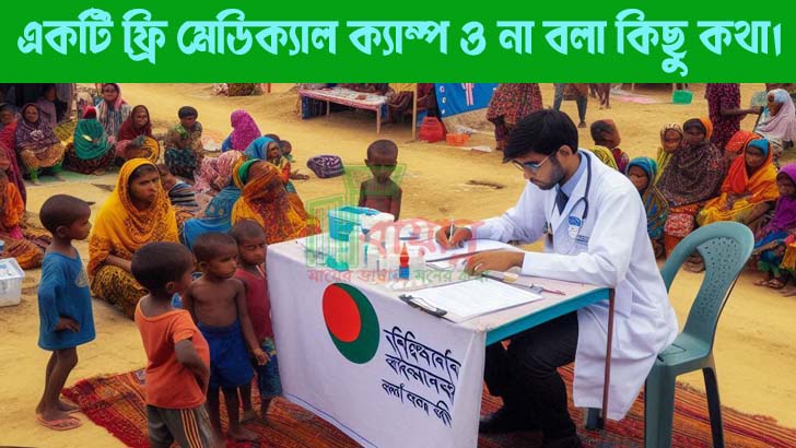 একটি ফ্রি মেডিক্যাল ক্যাম্প ও না বলা কিছু কথা।