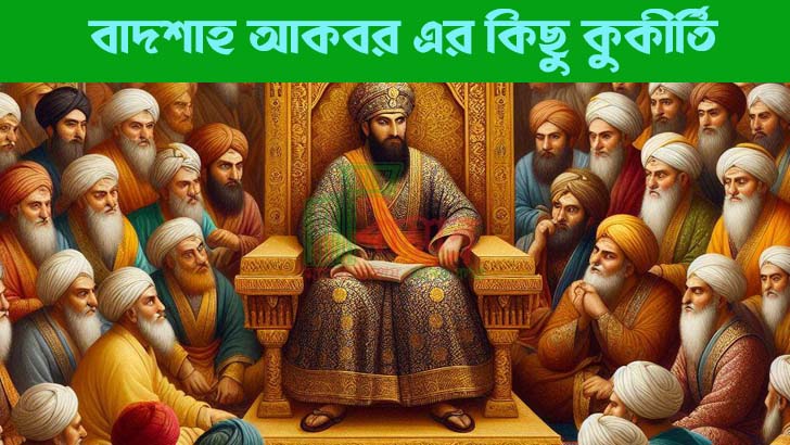 বাদশাহ আকবর এর কিছু কুকীর্তি