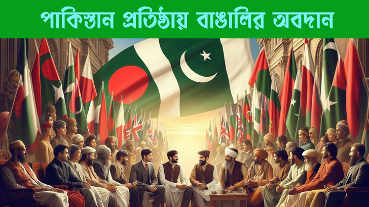 পাকিস্তান প্রতিষ্ঠায় বাঙালির অবদান
