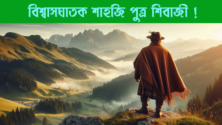 বিশ্বাসঘাতক শাহজি পুত্র শিবাজী !